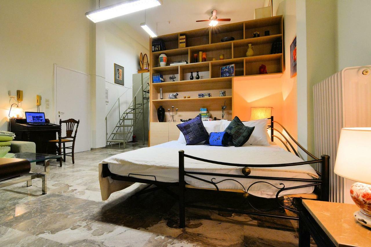شقة Acropolis Koukaki Loft Private Garden أثينا المظهر الخارجي الصورة